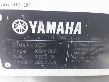 De Machine100w AC Motor kgm-000 Tweede Hand Q2AA04010DXS2C van Yamaha YGD