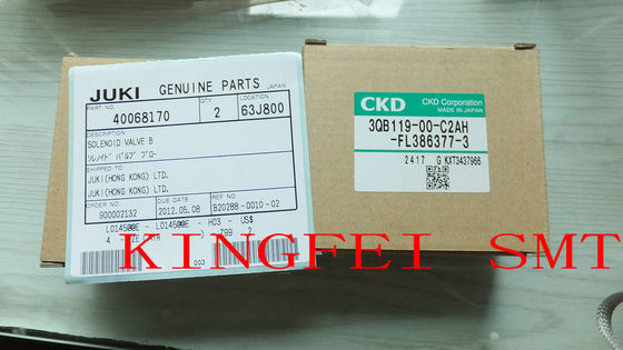 kopen JUKI FX-3 Solenoïdeklep B 40068170 gebruik 3qb119-00-c2ah-fl386377-3 in SMT-machine online vervaardiging